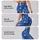Blue Camo Motif for Yoga, Pilates, Gym Training and Everyday Activewear Leggings - 8