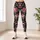 Pink Roses And Blue Forget-Me-Nots For Romantic Fitness And Everyday Wear Leggings - 4