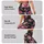 Pink Roses And Blue Forget-Me-Nots For Romantic Fitness And Everyday Wear Leggings - 8