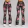 Pink Roses And Blue Forget-Me-Nots For Romantic Fitness And Everyday Wear Leggings - 9