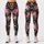 Pink Roses And Blue Forget-Me-Nots For Romantic Fitness And Everyday Wear Leggings - 3