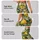 Golden Lemons and Green Leaves for Fresh Summer Yoga and Outdoor Training Leggings - 2