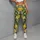 Golden Lemons and Green Leaves for Fresh Summer Yoga and Outdoor Training Leggings - 6