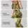 Golden Lemons and Green Leaves for Fresh Summer Yoga and Outdoor Training Leggings - 8