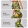 Golden Lemons and Green Leaves for Fresh Summer Yoga and Outdoor Training Leggings - 2