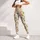 Cute Bunny Carrots and Garden Sprouts for Easter Fitness and Springtime Outdoor Fun Leggings - 4