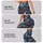 Blue Brown Camo Tones for Yoga, Pilates, and Everyday Activewear for Active Women Leggings - 8