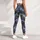 Blue Brown Camo Tones for Yoga, Pilates, and Everyday Activewear for Active Women Leggings - 5