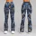 Blue Brown Camo Tones for Yoga, Pilates, and Everyday Activewear for Active Women Leggings - 9