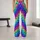 Vibrant Rainbow Leopard Spots For Yoga, Pilates And Everyday Casual Wear For Women Leggings - 10