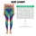 Vibrant Rainbow Leopard Spots For Yoga, Pilates And Everyday Casual Wear For Women Leggings - 1