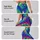 Vibrant Rainbow Leopard Spots For Yoga, Pilates And Everyday Casual Wear For Women Leggings - 8
