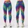 Vibrant Rainbow Leopard Spots For Yoga, Pilates And Everyday Casual Wear For Women Leggings - 3
