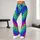 Vibrant Rainbow Leopard Spots For Yoga, Pilates And Everyday Casual Wear For Women Leggings - 11