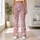 Soft Blush and Ivory Heart Motifs for Yoga, Pilates and Everyday Activewear Style Leggings - 12