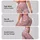 Soft Blush and Ivory Heart Motifs for Yoga, Pilates and Everyday Activewear Style Leggings - 2