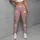 Soft Blush and Ivory Heart Motifs for Yoga, Pilates and Everyday Activewear Style Leggings - 4