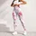 Red Hearts and Stars for Playful Yoga Sessions, Running, and Everyday Fitness Style Leggings - 5