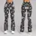 Black And White Daisies For Yoga, Pilates, And Everyday Errands Leggings - 9
