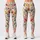 Coral Pink Wildflowers for Yoga, Running and Everyday Spring Style Leggings - 3