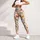 Coral Pink Wildflowers for Yoga, Running and Everyday Spring Style Leggings - 4