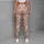 Blush Pink Ivory Floral Motif for Yoga, Pilates and Everyday Wellness Leggings - 6