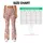 Blush Pink Ivory Floral Motif for Yoga, Pilates and Everyday Wellness Leggings - 7