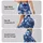 Blue White Camouflage Style For Yoga Pilates And Everyday Activewear Leggings - 8