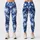 Blue White Camouflage Style For Yoga Pilates And Everyday Activewear Leggings - 3