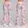 Coral Flamingos on Ivory for Yoga, Pilates, Travel and Sunny Everyday Outings for Her Leggings - 9