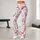 Coral Flamingos on Ivory for Yoga, Pilates, Travel and Sunny Everyday Outings for Her Leggings - 11