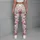 Coral Flamingos on Ivory for Yoga, Pilates, Travel and Sunny Everyday Outings for Her Leggings - 6