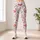 Coral Flamingos on Ivory for Yoga, Pilates, Travel and Sunny Everyday Outings for Her Leggings - 4