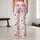 Coral Flamingos on Ivory for Yoga, Pilates, Travel and Sunny Everyday Outings for Her Leggings - 10