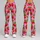 Bright Strawberry Motifs for Yoga, Pilates, and Cheerful Everyday Adventures Leggings - 9