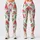 Watermelon Wedges and Green Sparkles for Sunny Summer Yoga and Weekend Fitness Days Leggings - 3