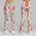 Watermelon Wedges and Green Sparkles for Sunny Summer Yoga and Weekend Fitness Days Leggings - 9