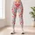 Playful Red And Silver Doodle Hearts For Everyday Romance And Cheerful Activewear Style Leggings - 4