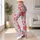 Playful Red And Silver Doodle Hearts For Everyday Romance And Cheerful Activewear Style Leggings - 12