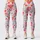 Playful Red And Silver Doodle Hearts For Everyday Romance And Cheerful Activewear Style Leggings - 1