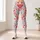 Playful Red And Silver Doodle Hearts For Everyday Romance And Cheerful Activewear Style Leggings - 6