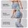 Delicate Pastel Wildflower Sprigs for Spring Yoga and Everyday Wellness for Active Women Leggings - 8