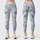 Sky Blue Daisy Blooms for Sunny Yoga Sessions, Spring Walks and Everyday Wellness Leggings - 3