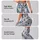 Icy Blue And Charcoal Spotted Colorwash For Everyday Fitness And Studio Sessions For Her Leggings - 8