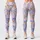 Pastel Cherub Angels with Twinkling Stars for Whimsical Everyday Style and Gifts Leggings - 3