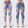 Pastel Starry Sky for Yoga, Pilates and Everyday Wear, Dreamy Celestial Style Leggings - 3