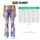 Pastel Starry Sky for Yoga, Pilates and Everyday Wear, Dreamy Celestial Style Leggings - 7