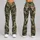 Olive Woodland Camo For Yoga, Pilates And Everyday Activewear Leggings - 9