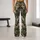 Olive Woodland Camo For Yoga, Pilates And Everyday Activewear Leggings - 10