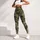 Olive Woodland Camo For Yoga, Pilates And Everyday Activewear Leggings - 5
